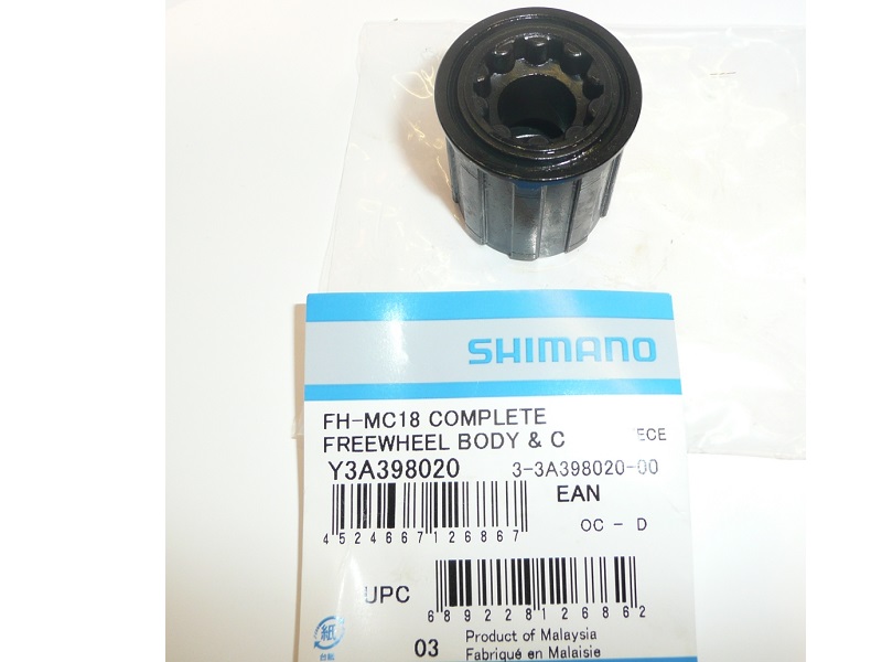 Shimano Complete Freewheel Body FH-MC18 Y3A398020