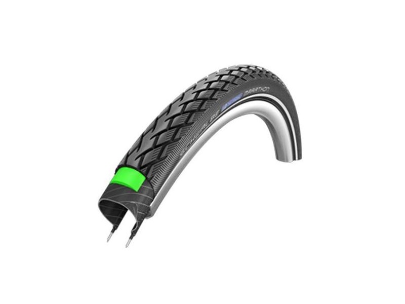 SCHWALBE DIŞ LASTİK MARATHON GREENGUARD 27.5X1.65 REFLEKTÖRLÜ