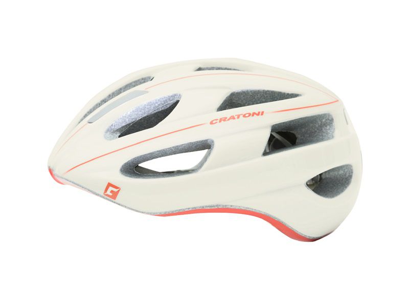 Cratoni Kask Şehir Velon  Krem Kırmızı  Unı 54/60 Cm 300GR