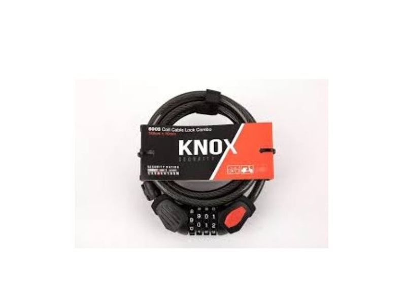Knox 6005 Kilit Halat Bisiklet 185Cmx10Mm Şifreli
