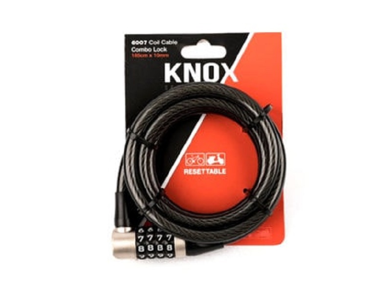 Knox Şifreli Kablo Kilit 6007 185x10mm 3428